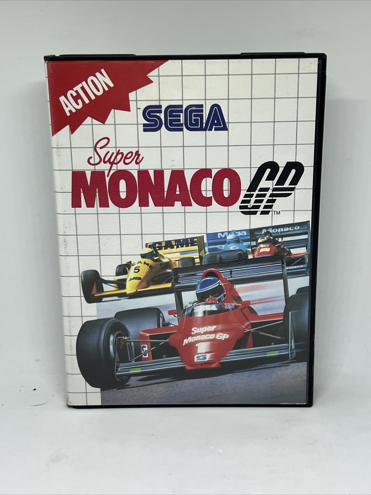 Super Monaco GP, Sega Master System, Boxed & Instructions, Pal  Tested