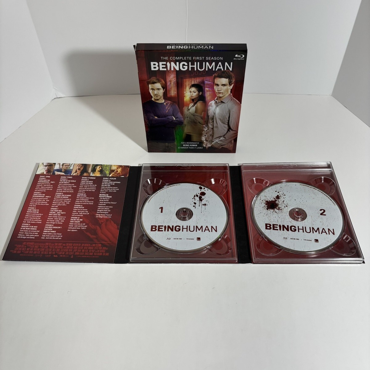 (未使用･未開封品)Being Human: the Complete First Season [Blu-ray] BEING HUMAN - THE COMPLETE SEASON 1. 4 Disk BLU-RAY BOXSET