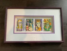 JAMES RIZZI "Drink and be Merry" 3D Framed Signed 336/350 11.5x19