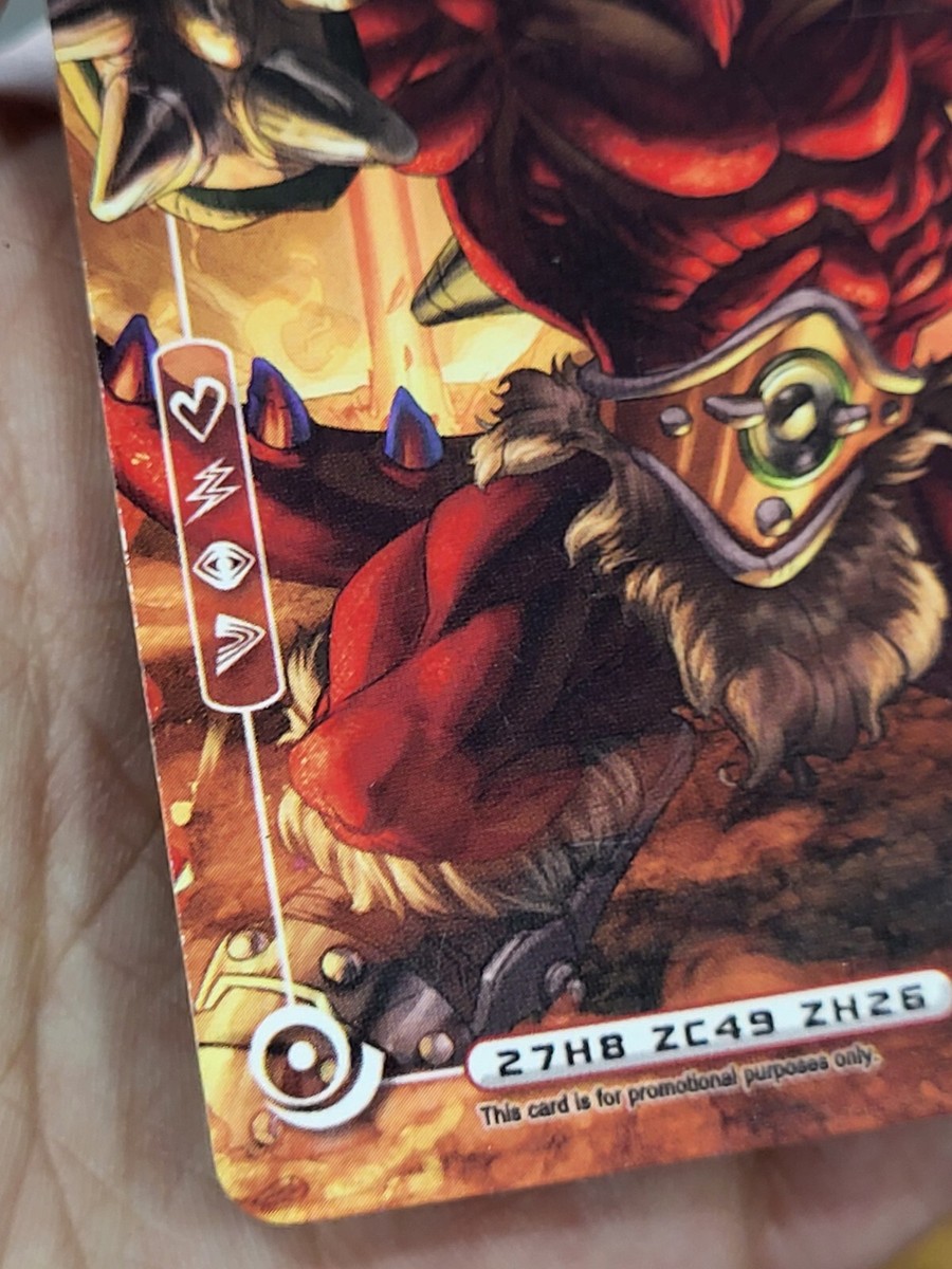 Chaotic TCG Full Art Chaor Promo. No Stats. | eBay