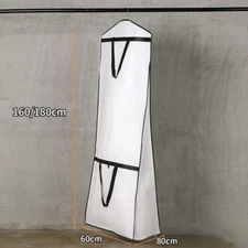 1PC Clothes Suit Dust Cover Portable Wedding Gown Dress Storage Travel Bag Decor