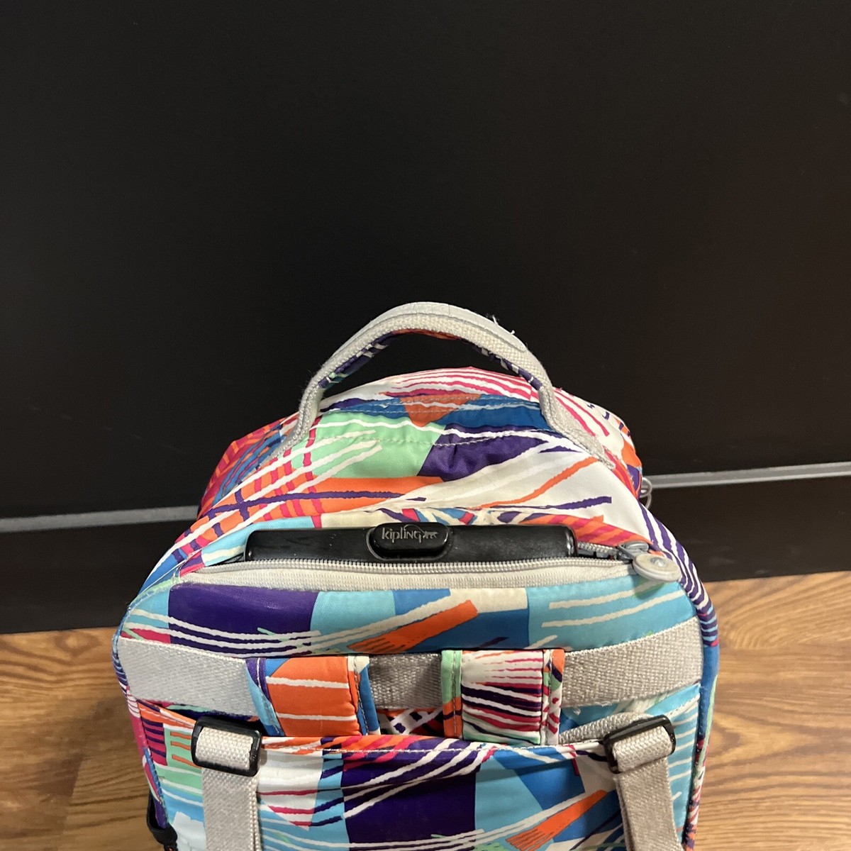 Kipling Sanaa Rolling Backpack Multicolor | eBay display picture 3