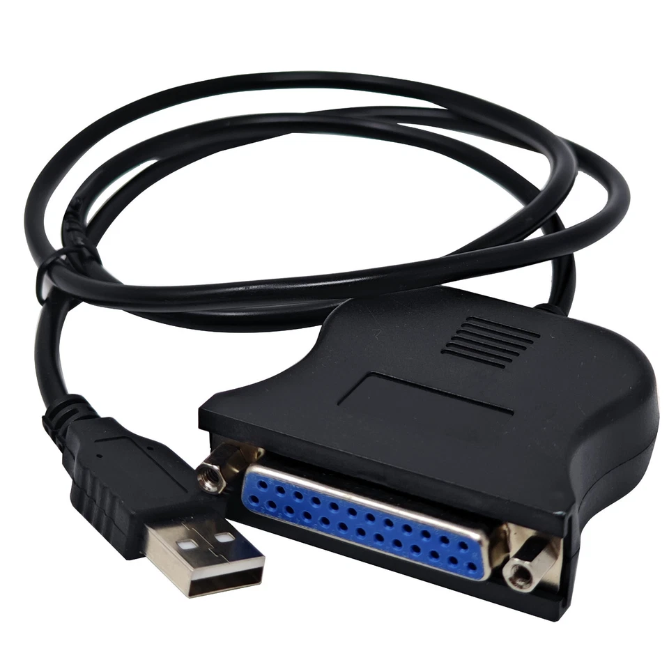 Cavo cavetto adattatore stampante scanner LPT LPT1 parallela 25 PIN USB 75cm - Immagine 3 di 4