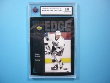1994/95 UPPER DECK SHOOTER'S EDGE HOCKEY CARD #228 WAYNE GRETZKY KSA 10 UD