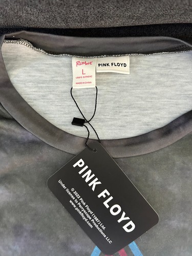 Romwe Pink Floyd Fashion graues T-Shirt L BRANDNEU MIT ETIKETT - Bild 3 von 4