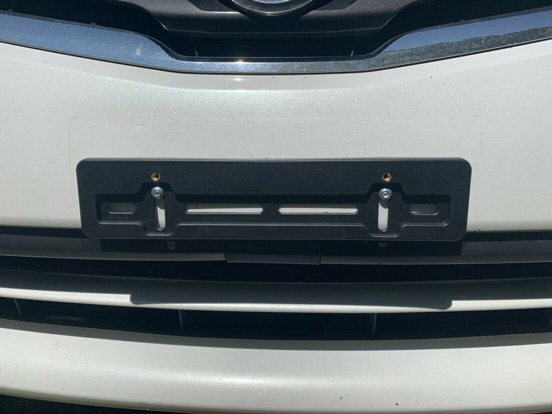 Car Bumper Bracket Aluminum License Plate Relocation Kit Front Bumper Mounting Bracket In Sleek Black, Lightweight For Daily Use From Ddmyaug, $23.82