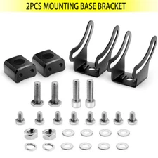 2PCS Mounting Base Bracket LED Light Bar Slide Mount Bracket Universal