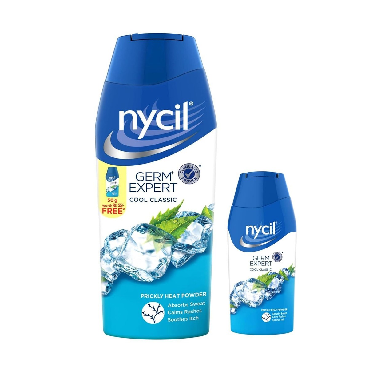Nycil Germ Expert Cool Classic Prickly Heat and Cooling Powder