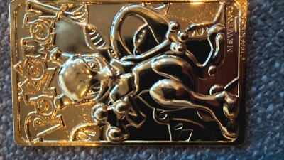 pokemon cards gold plated Mewtwo limited edition 23k | eBay