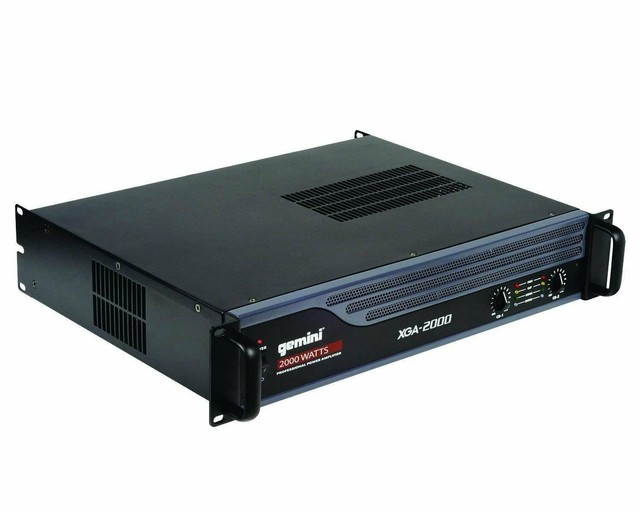 Gemini Xga2000 2000w Power Amplifier DJ Stereo Amp for sale online eBay