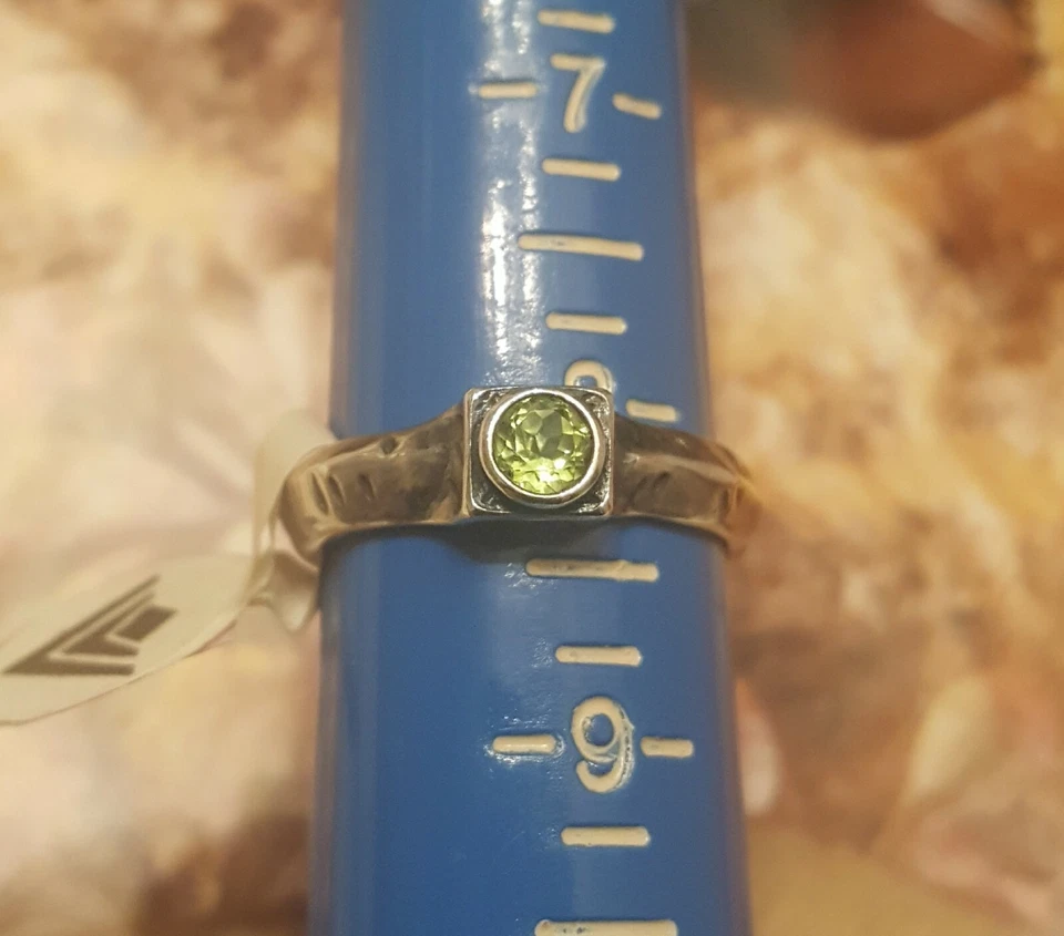 Silpada Sterling Silver Hammered R2119 Rare HTF SZ. 8.2 - Image 4 of 4