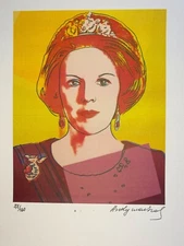 ANDY WARHOL COA Vintage Original Art Print Poster Lithograph Signed Limited 