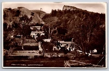 RPPC Penyvoel Llanymynech United Kingdom Vtg Real Photo Postcard 1939 Pen-Y-Voel
