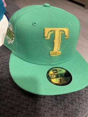 Texas Rangers TXR MLB Authentic Collection New Era 59FIFTY Fitted Cap Hatclub