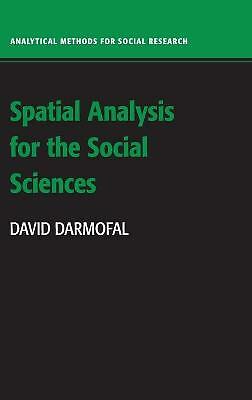 Spatial Analysis for the Social Sciences Darmofal Hardback 9780521888264