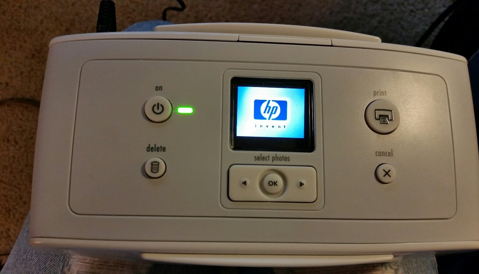 HP Portable Digital Photo Studio 145 Printer see Description NO CAMERA