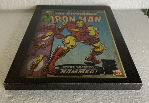 Marvel Comics The Invincible Iron Man #126 canvas wall art 6.5" x 8.5” - Picture 4 of 7