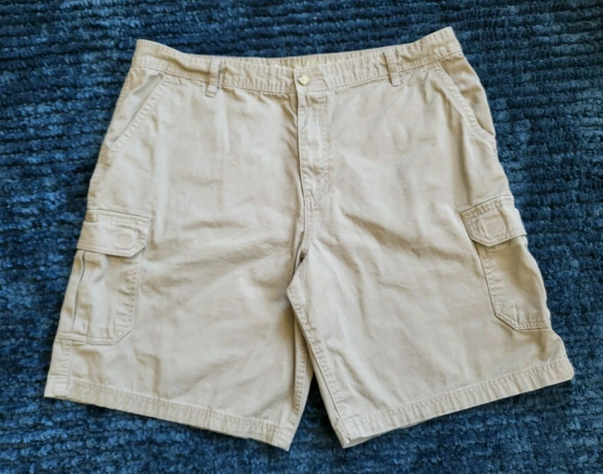 Northwest Territory Shorts Mens 40 Cargo Outdoor Beige 100 Cotton