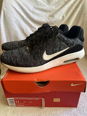 Nike Air Max Modern Flyknit Black/White/Cool Grey Size 11 | eBay display picture 3