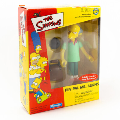 World of Springfiel Simpsons TOYFARE Exclusive Figur 12 cm: Pin Pal Mr. Burns