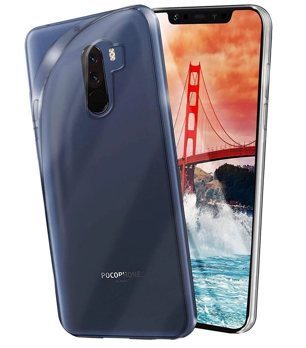 Coque Souple Xiaomi Pocophone F1 - Motif Rosace Blanche - Silicone Résistant - Marque NOVAGO - Neuf Sous Blister