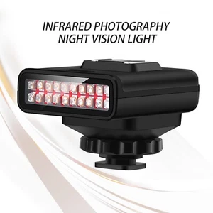IR Vision nocturne LED lampe USB Lampe de remplissage infrarouge rechargeable pour caméra LN-3