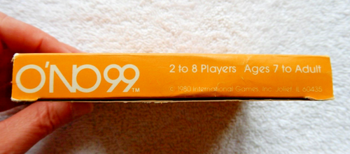 NEW Vintage 1980 O'NO 99 Card Game & Used 1983 UNO Card Game International Games - Picture 3 of 10
