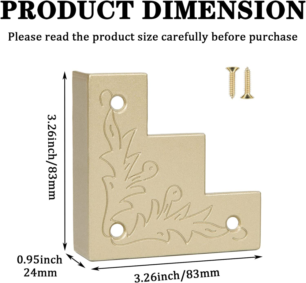 Decorative Metal Corner Guards For Walls Shelly Lighting