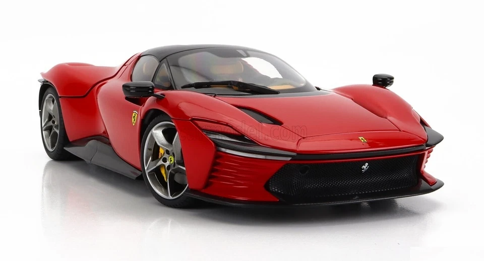 FERRARI DAYTONA SP3 Spider Closed Roof 2022 Signature Series DieCast 1/18 Burago - Immagine 4 di 4