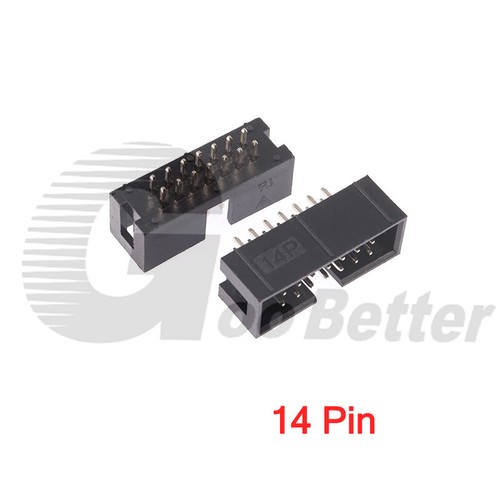 IDC Straight Pin Boxed PCB Header Connectors 2.54mm -6 8 10 14 16 20 26 30 Ways - Picture 13 of 20