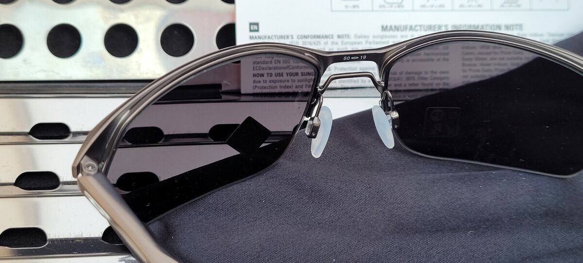 New Oakley WIRETAP 2.0 4145-0260 Sunglasses Matte Gunmetal w New Oakley WIRETAP 2.0 4145-0260 Sunglasses Matte Gunmetal w
