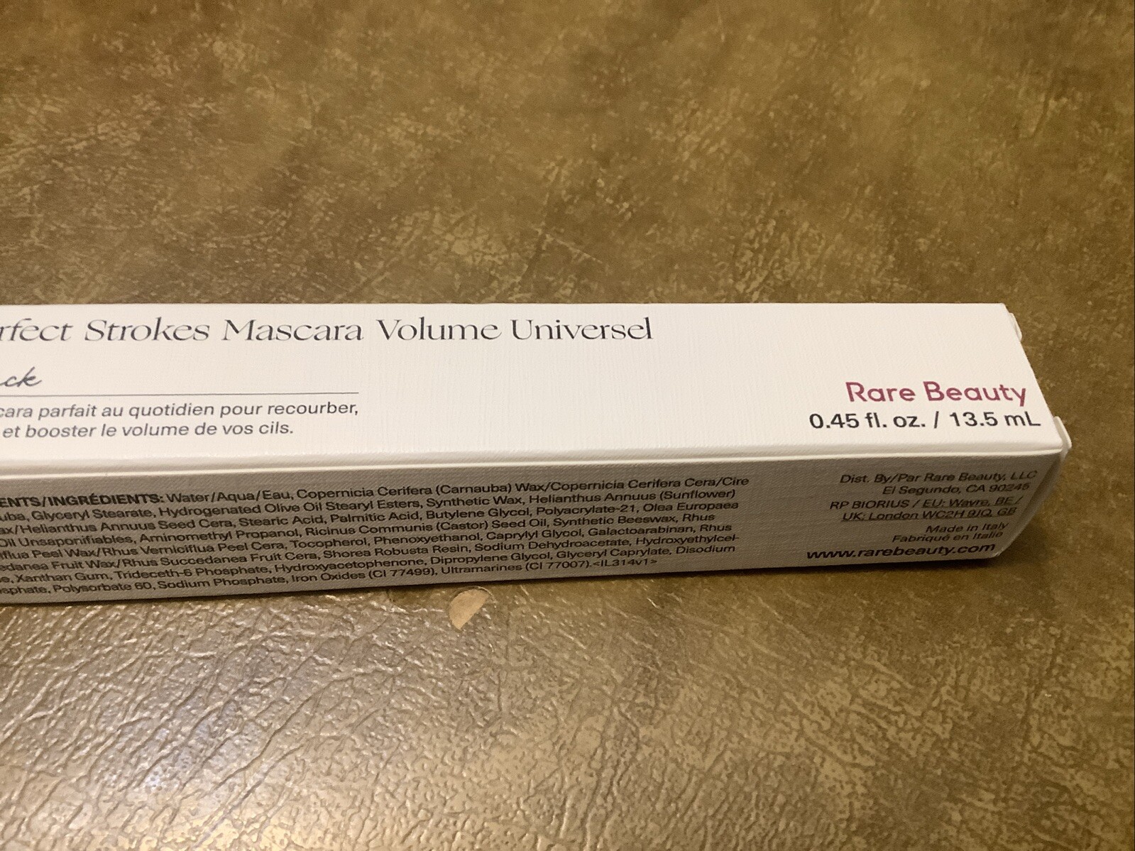 🔥NEW Rare Beauty Perfect Strokes Universal Volumizing Mascara 13.5mL Full Size