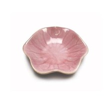 Ceramic Jewelry Tray,Leaf jewelry dish,Tiny Key Bowl,jewelry holder,small Pink