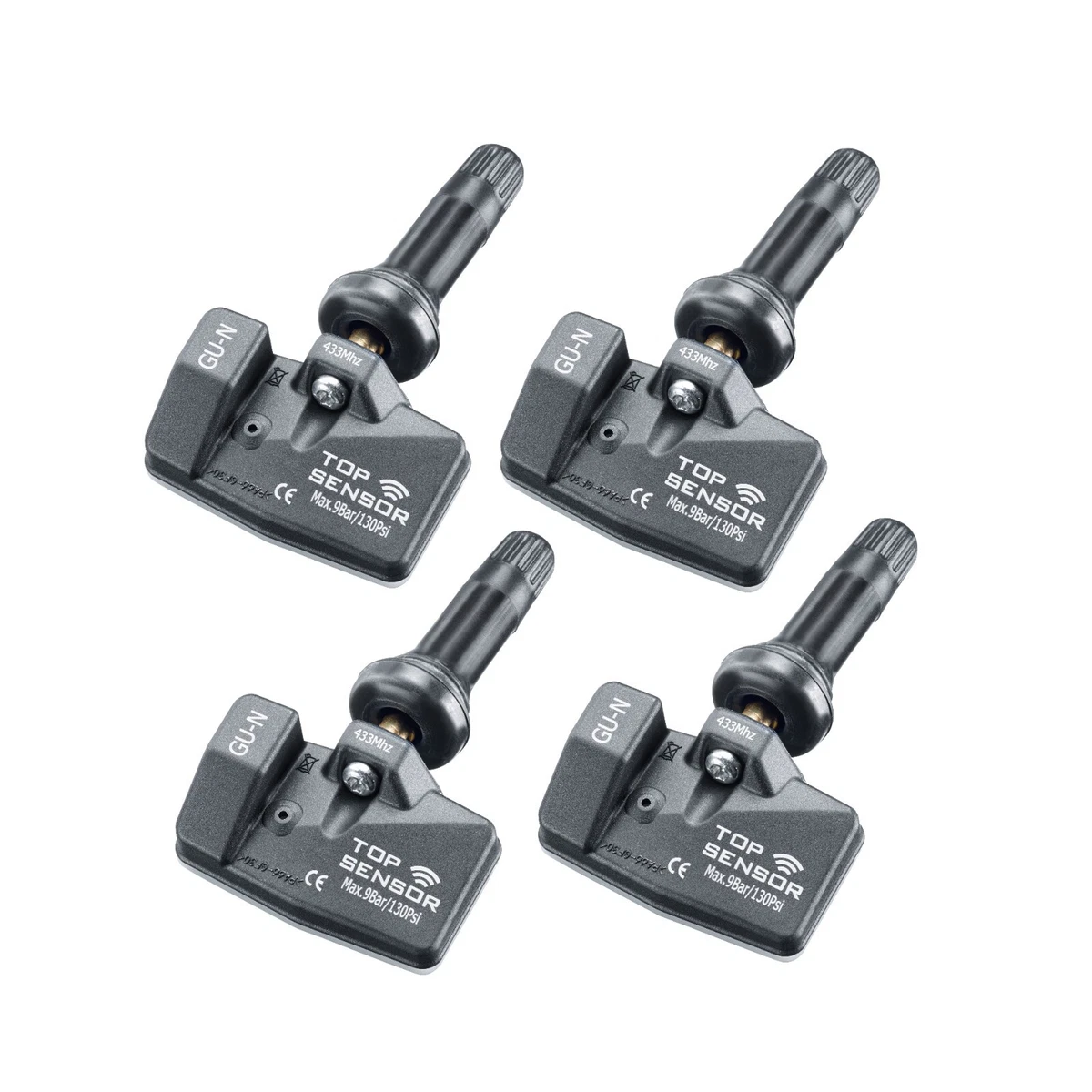 Sensori Pressione Pneumatici RDKS 433MHz - Valvola In Gomma Per Ford B-Max, Focus IV, Kuga, Mondeo, S-Max, Transit - 5