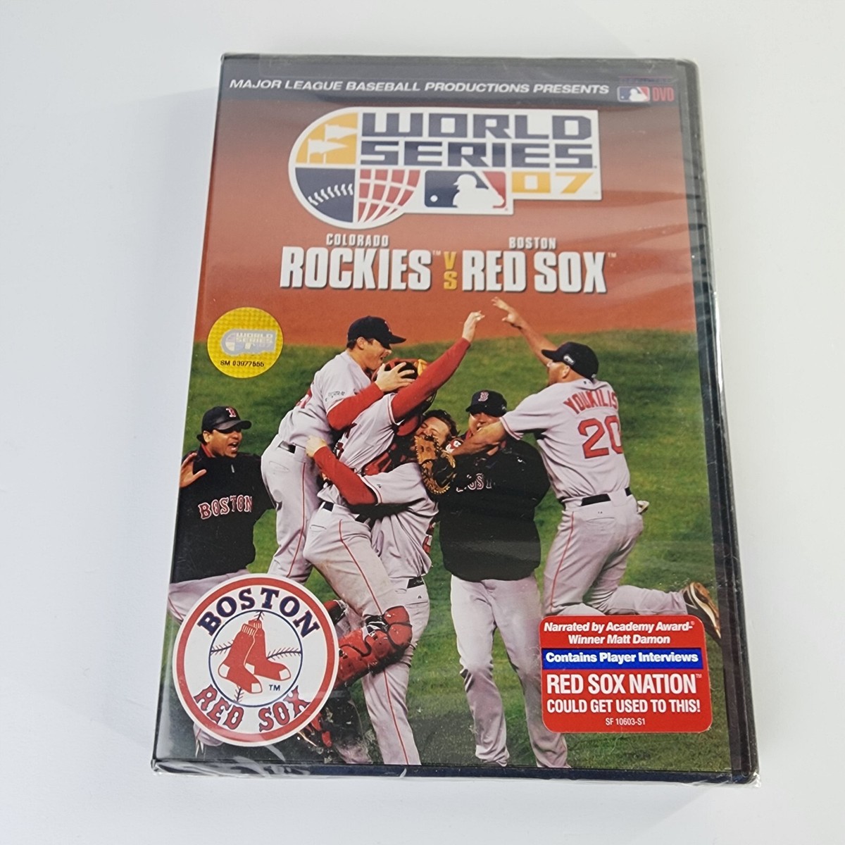2007 World Series: Colorado Rockies Vs. Boston Red Sox (DVD, 2007