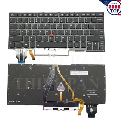 New US Backlit Keyboard for Lenovo Thinkpad X1 Yoga 4th Gen4 X1 Carbon 7th Gen7