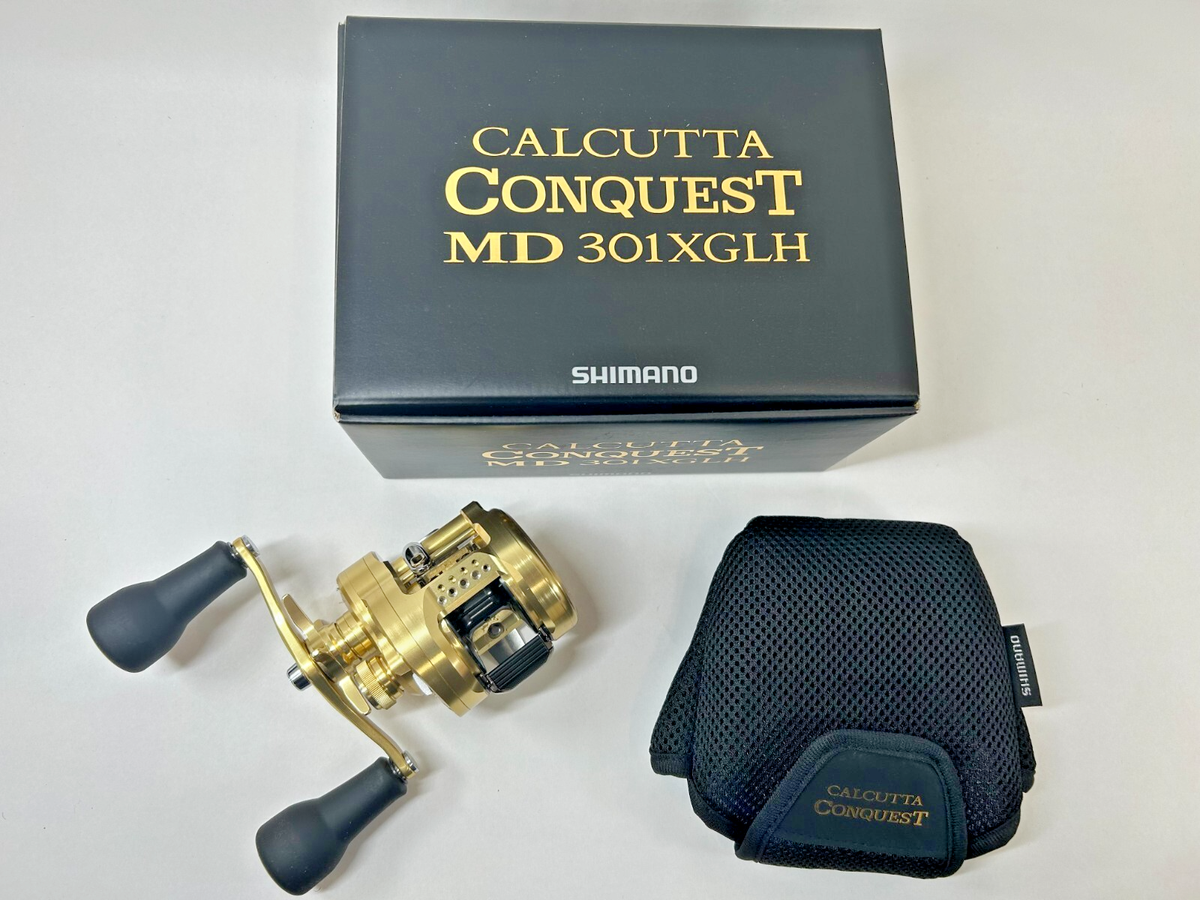 Shimano 23 Calcutta Conquest MD 301XGLH Left Long Handle