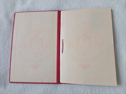 WWII 1943 KÖNIGREICH JUGOSLAWIEN BANKBUCH Bankpassbuch Sparpfandbuch STEMPEL - Bild 9 von 14