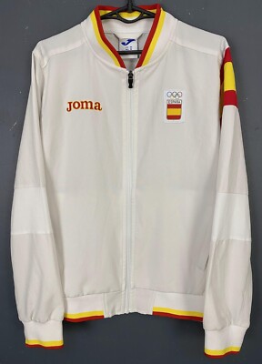 JOMA RCDエスパニョール 15/16 トラックジャケット/ジャージ S JOMA MEN'S SPAIN ESPANA GAMES 2016 SUMMER OLYMPICS JACKET SIZE M