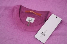 C.P. (CP) Company NWT Lightweight Crew Neck Sweater Size 48 S in Ombre Magenta
