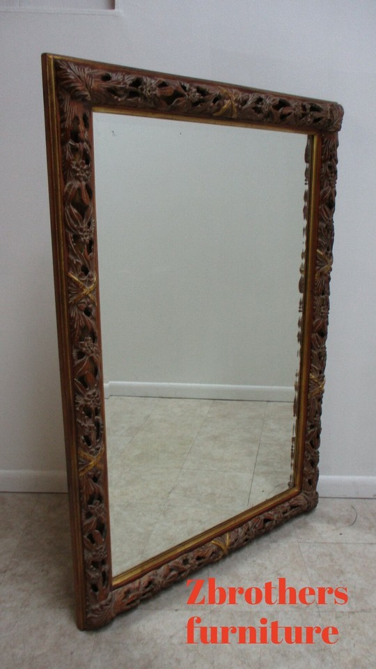 Labarge Pierce Carved Italian Regency Wall Console Mirror eBay
