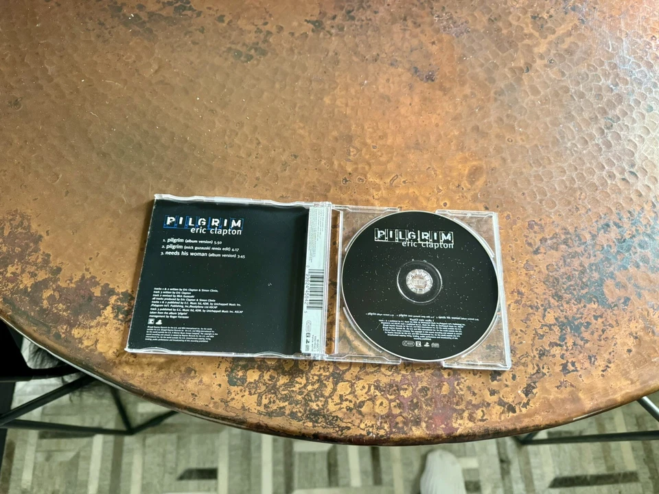 ERIC CLAPTON Pilgrim w/ RARE REMIX EDIT PROMO  radio DJ CD Single 1998 USA MINT - Image 2 of 3