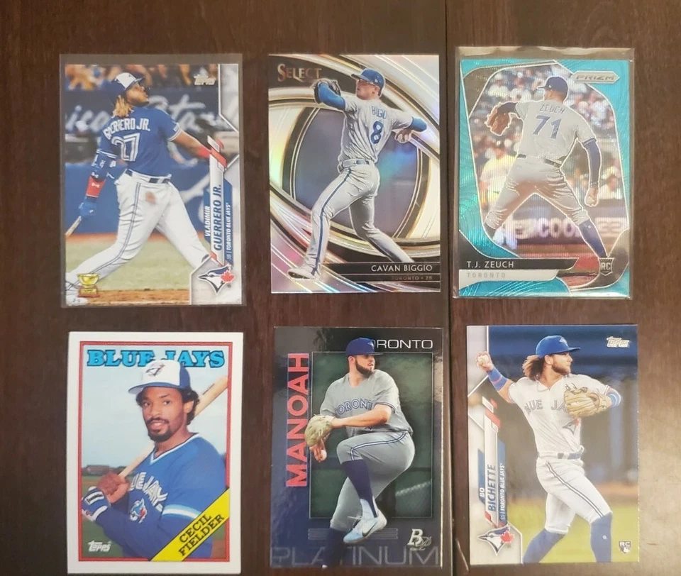Toronto Blue Jays 410+ Card Lot - Vlad Jr, Biggio, Vernon, Bichette, Delgado,Roy - Image 4 of 4