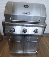 *WELL USED, MISSING WHEEL* Nexgrill 3 Burner Stainless Steel Gas BBQ (SRP £455)