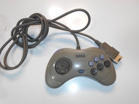 Sega Saturn console HST-3210, 1 controller, power cable, cable Working Tested JP