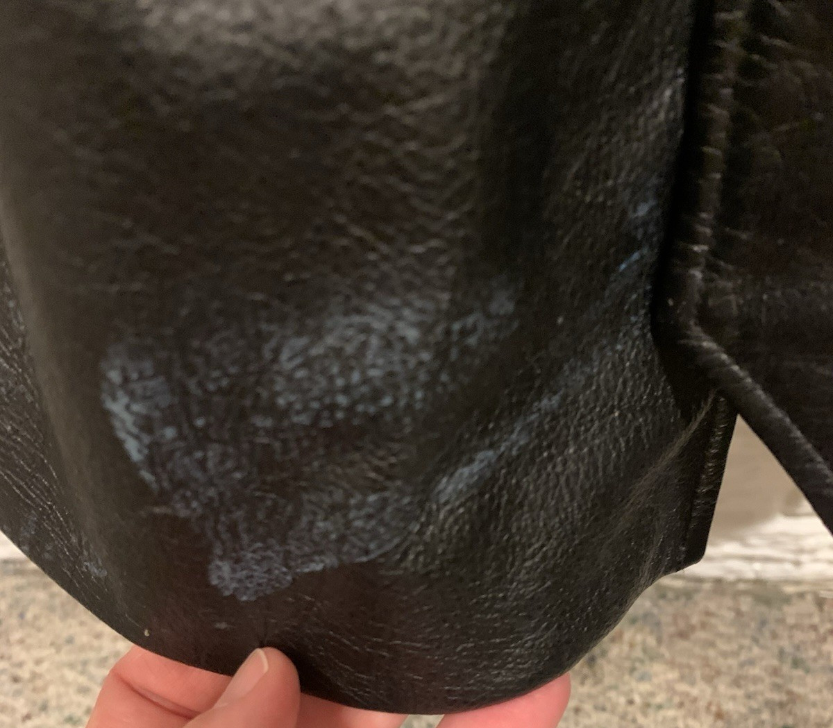 Modern Essentials Women's Small Button Leather Ja… - image 2