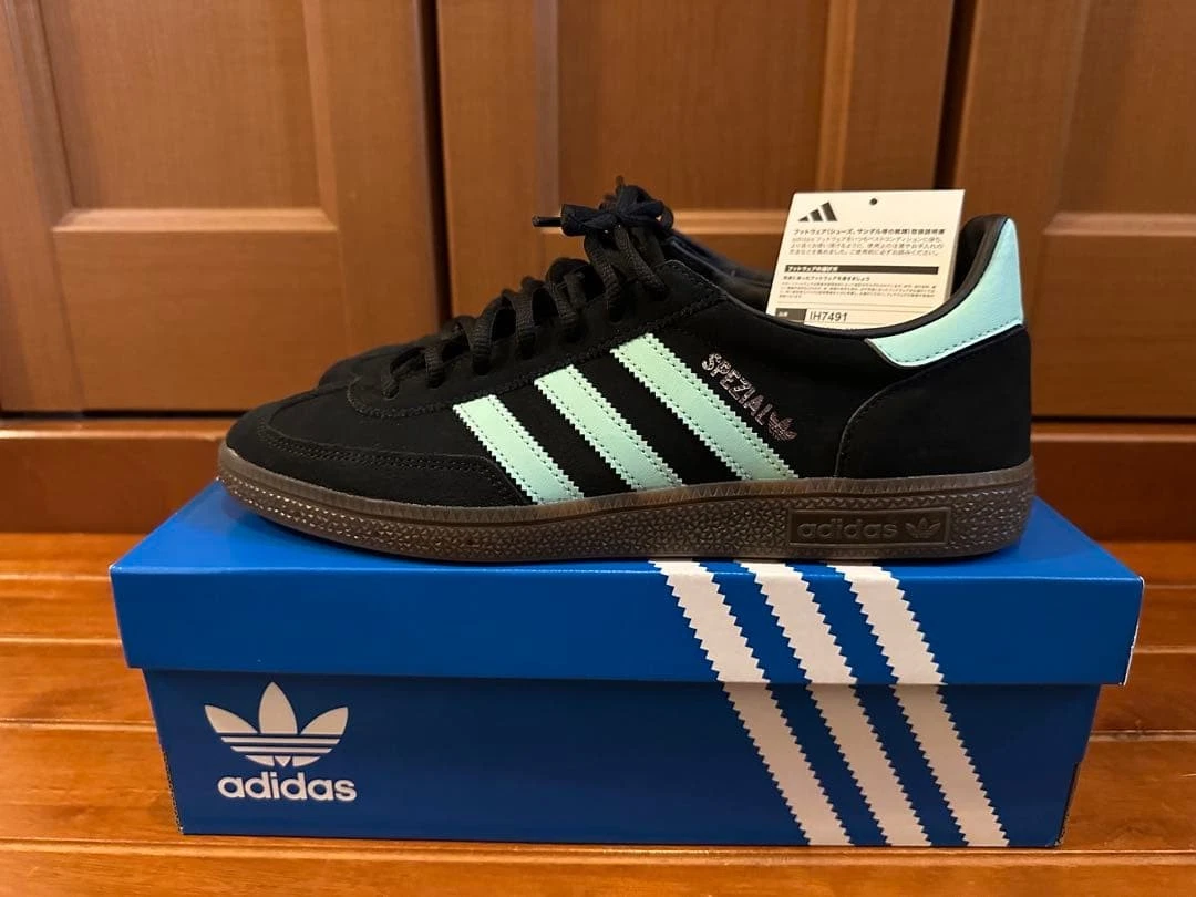 Adidas Handball Spezial Black Clear Mint for sale | eBay