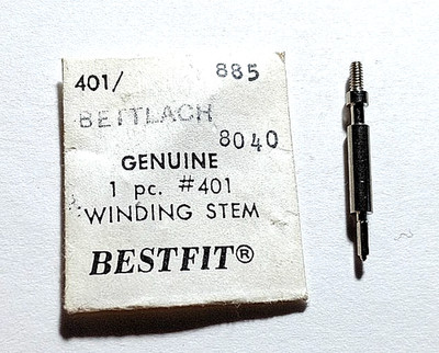 EB 8040 Winding Stem watch part #401/885 fits Heuer 8040 8045 8050 Lemania 8050