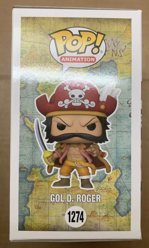 FUNKO POP! ONE PIECE GOL D. ROGER #1274 CHASE EDITION FUNKO SHOP EXCLUSIVE - Immagine 4 di 4