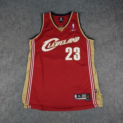 Vintage Cleveland Cavaliers Jersey Mens XL NBA LeBron James 23